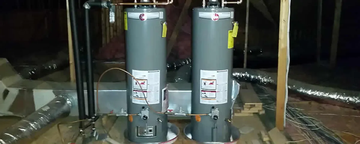 Tankless water heater installation for home hot water in Worcester, MA